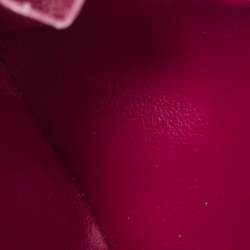 Louis Vuitton Red Monogram Canvas Zoe Wallet