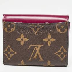 Louis Vuitton Red Monogram Canvas Zoe Wallet