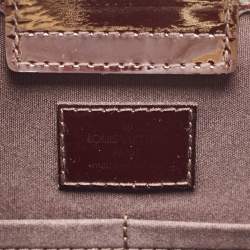 Pre Owned Louis Vuitton Amarante Monogram Vernis Deesse GM Bag