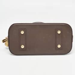 Pre Owned Louis Vuitton Damier Ebene Canvas Alma BB Bag
