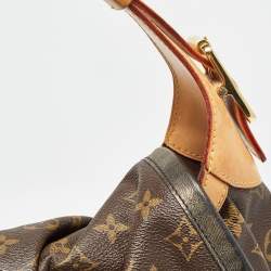 Pre Owned Louis Vuitton Monogram Canvas and Leather Limited Edition Kalahari GM Bag