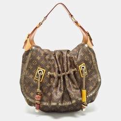 Pre Owned Louis Vuitton Monogram Canvas and Leather Limited Edition Kalahari GM Bag