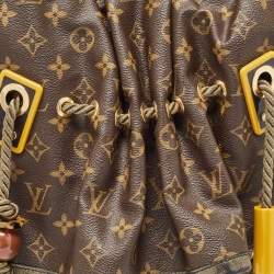 Pre Owned Louis Vuitton Monogram Canvas and Leather Limited Edition Kalahari GM Bag