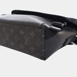 Louis Vuitton Black/Gray Monogram Canvas Voyager PM Messenger Bag