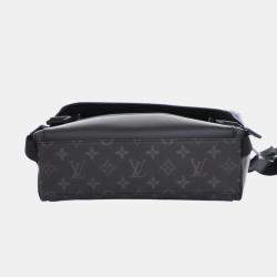 Louis Vuitton Black/Gray Monogram Canvas Voyager PM Messenger Bag