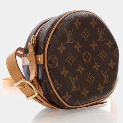 Louis Vuitton Brown Monogram Boite Chapeau Souple PM Crossbody Bag