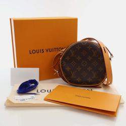 Louis Vuitton Brown Monogram Boite Chapeau Souple PM Crossbody Bag