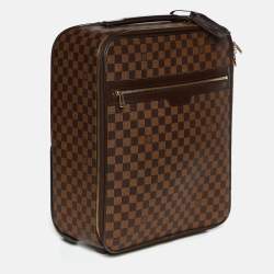 Pre Owned Louis Vuitton Damier Ebene Canvas Pegase 45 Luggage