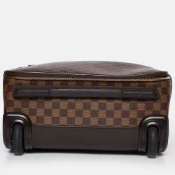 Pre Owned Louis Vuitton Damier Ebene Canvas Pegase 45 Luggage