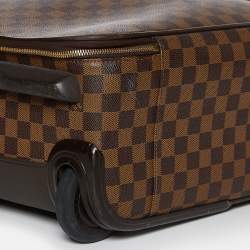 Pre Owned Louis Vuitton Damier Ebene Canvas Pegase 45 Luggage