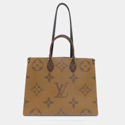 Louis Vuitton Brown Canvas GM Onthego Tote Bag