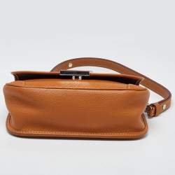 Pre Owned Louis Vuitton Honey Gold Epi Leather Buci Bag