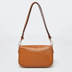 Pre Owned Louis Vuitton Honey Gold Epi Leather Buci Bag