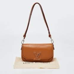 Pre Owned Louis Vuitton Honey Gold Epi Leather Buci Bag