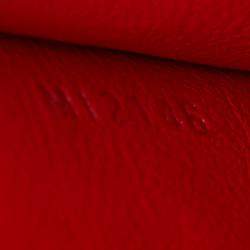 Pre Owned Louis Vuitton Red Taurillon Leather Capucines BB Bag
