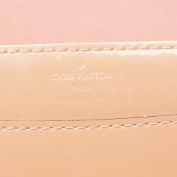 Louis Vuitton Rose Velours Patent Leather Louise Clutch