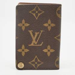 Louis Vuitton Monogram Canvas Porte Cartes Credit Pression Card Holder