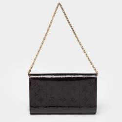 Louis Vuitton Amarante Monogram Vernis Ana Clutch Bag