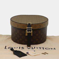 Louis Vuitton Brown Reverse Monogram Boite Chapeau 30 Hat Box