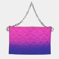 Louis Vuitton Multicolour  Taurillon Illusion Trio Pouch Shoulder Bag