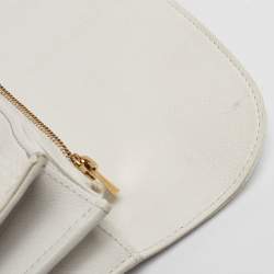 Louis Vuitton White Monogram Mahina Leather Amelia Wallet