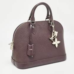 Pre Owned Louis Vuitton Quetsche Epi Leather Alma PM Bag