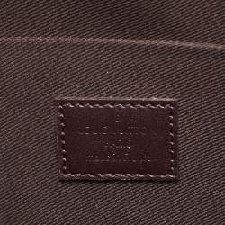 Pre Owned Louis Vuitton Amarante Monogram Vernis Pochette Felicie Clutch 