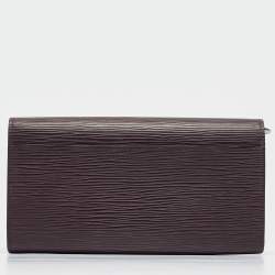 Louis Vuitton Quetsche Epi Leather Sarah Wallet