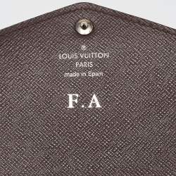 Louis Vuitton Quetsche Epi Leather Sarah Wallet