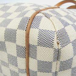 Louis Vuitton Grey/White Damier Azur Totally PM Tote Bag