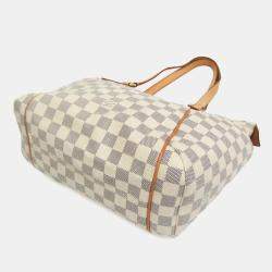 Louis Vuitton Grey/White Damier Azur Totally PM Tote Bag