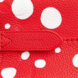 Louis Vuitton x Yayoi Kusama Red/White Leather BB NeoNoe Hobos