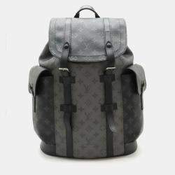 Louis Vuitton Grey Monogram Eclipse Reverse Christopher PM Backpack