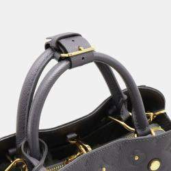 Louis Vuitton Purple Studded Monogram Empreinte Leather BB Montaigne Satchel Bag