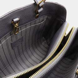 Louis Vuitton Purple Studded Monogram Empreinte Leather BB Montaigne Satchel Bag