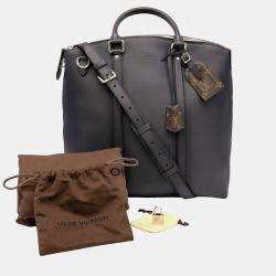 Louis Vuitton Black Leather Ombre Lockit Tote Bag