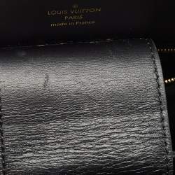 Pre Owned Louis Vuitton Black Quilted Leather New Wave Bag
