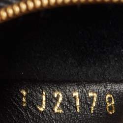 Pre Owned Louis Vuitton Black Quilted Leather New Wave Bag