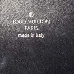 Louis Vuitton Black Leather Malletage GO-14 MM Bag