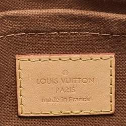 Pre Owned Louis Vuitton Khaki Monogram Canvas Multi Pochette Accessories Bag