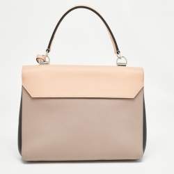 Pre Owned Louis Vuitton Multicolor Leather Lockme II Bag