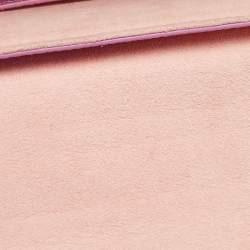 Pre Owned Louis Vuitton Orange/Purple Gradient Epi Leather Twist MM Bag