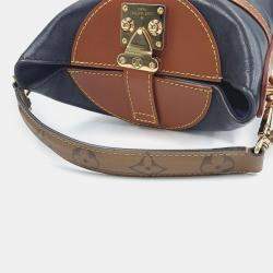 Louis Vuitton Blue/Brown Reverse Monogram Duffle Bag