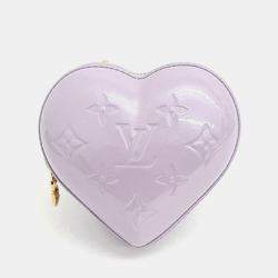 Louis Vuitton Lilac Monogram Vernis Leather Keep My Heart Shoulder Bag