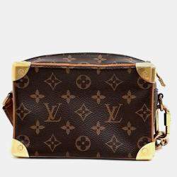 Louis Vuitton Brown Monogram Mini Soft Trunk Shoulder Bag