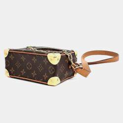 Louis Vuitton Brown Monogram Mini Soft Trunk Shoulder Bag