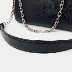 Louis Vuitton Black Epi Leather Twist MM Shoulder Bag