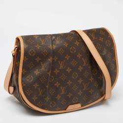 Pre Owned Louis Vuitton Monogram Canvas Menilmontant MM Bag