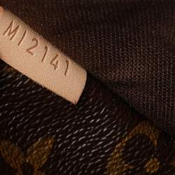 Pre Owned Louis Vuitton Monogram Canvas Menilmontant MM Bag
