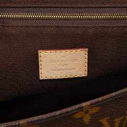 Pre Owned Louis Vuitton Monogram Canvas Menilmontant MM Bag